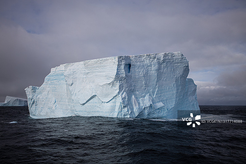 在南极的冰山图片素材