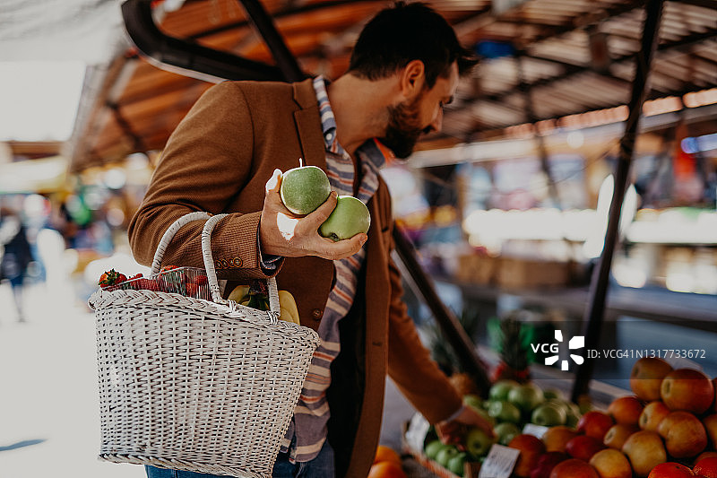 有机食品是我的生活方式图片素材