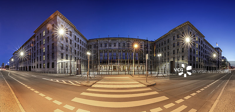 德国柏林联邦财政部图片素材