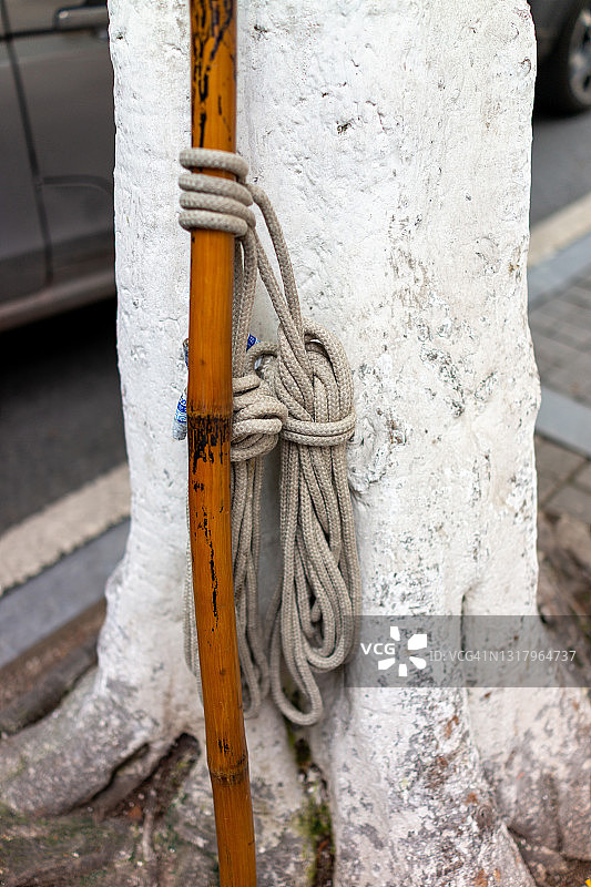 重庆传统扁担图片素材