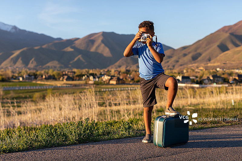 旅行儿童图片素材