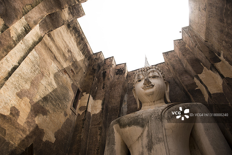 西春寺的大型佛像图片素材