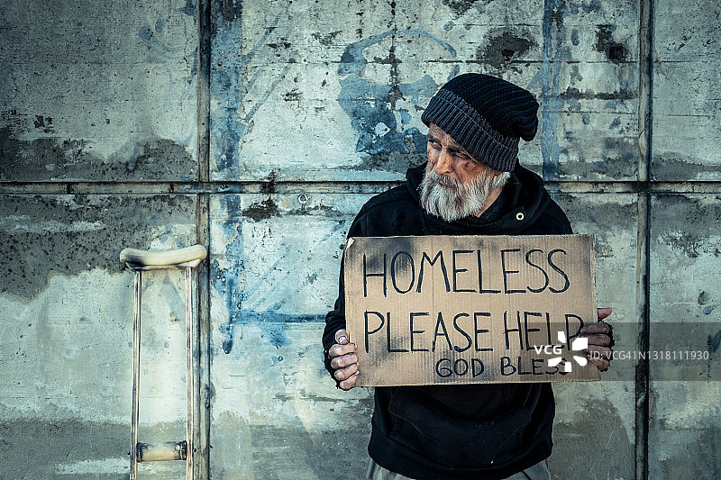 无家可归图片素材