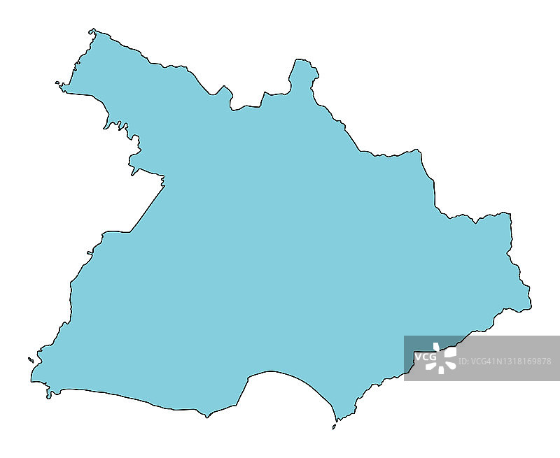 日本神奈川县镰仓市地图图片素材