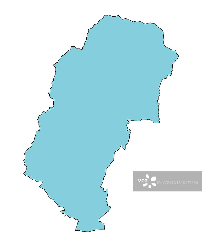 日本山梨县山梨市地图图片素材