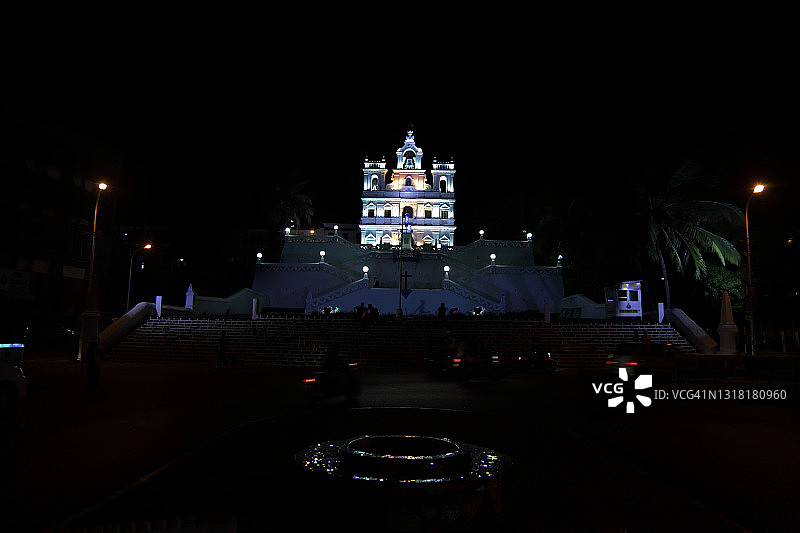 帕纳吉圣母无染原罪教堂图片素材