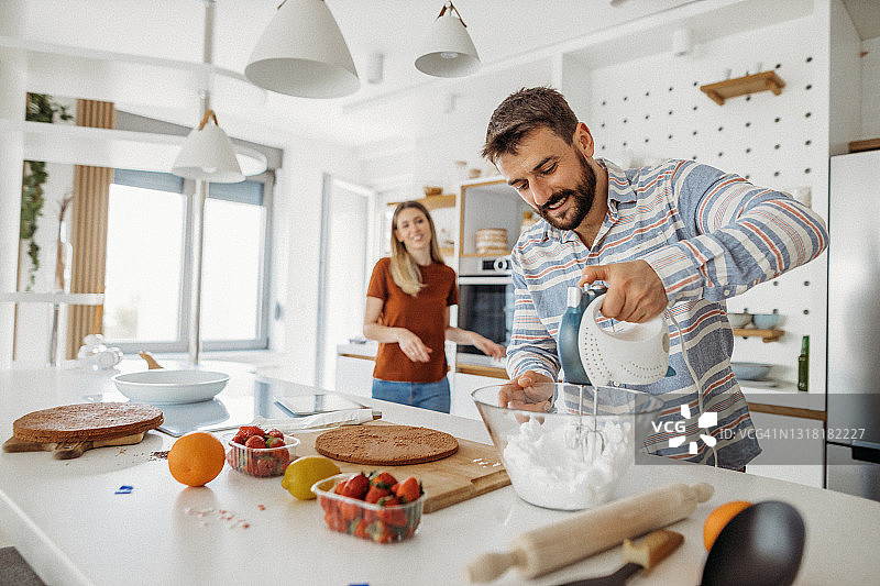 制作蛋糕图片素材