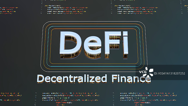 DeFi去中心化金融图片素材