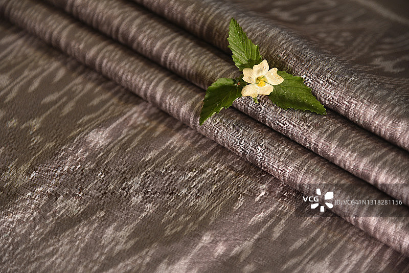 传统泰丝面料图案背景图片素材