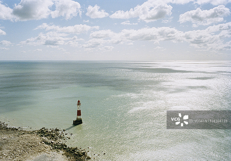 眺望比奇角的海景图片素材