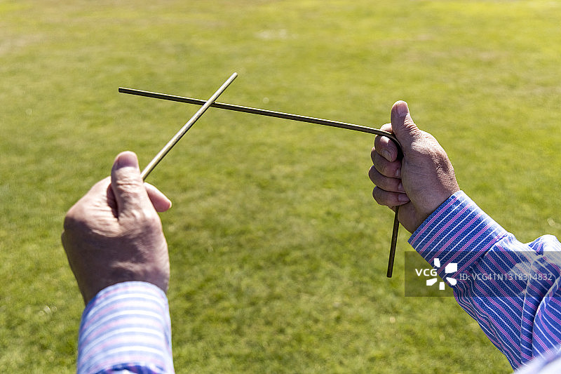 康沃尔郡的探测术演示，英格兰图片素材