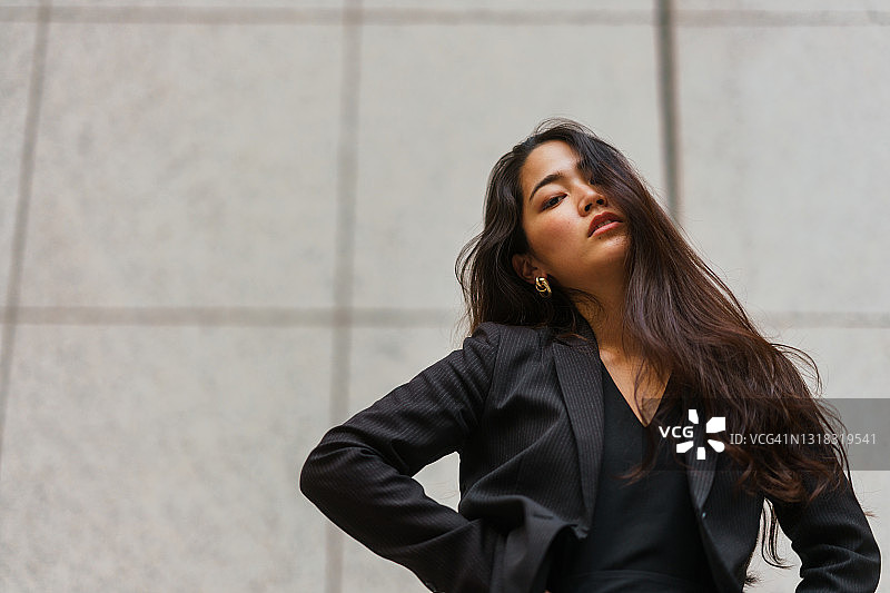 时尚女商人肖像图片素材