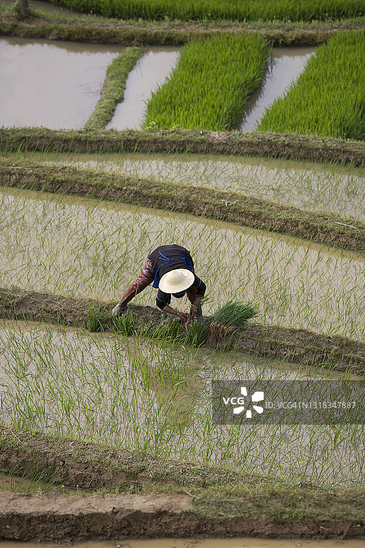 中国梯田图片素材
