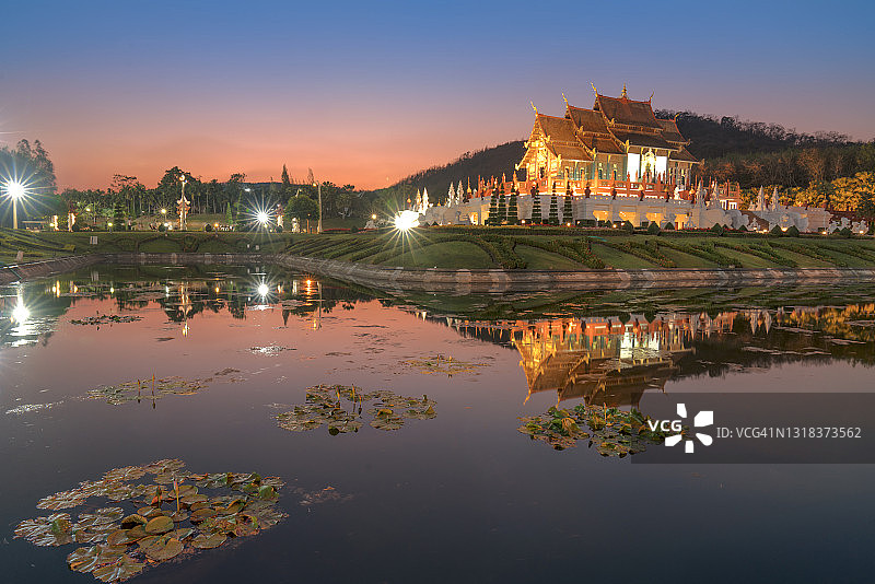 泰国清迈皇家花卉公园图片素材