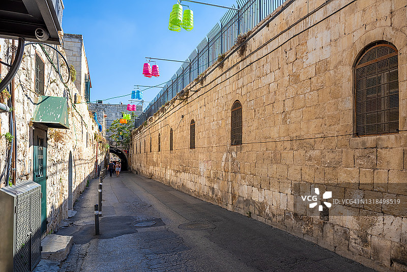 耶路撒冷城墙，以色列图片素材