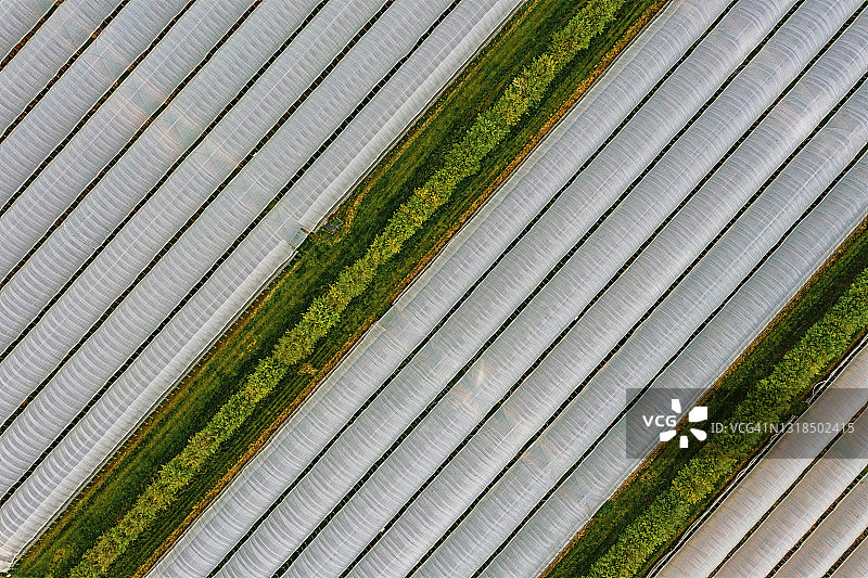 商业聚合物隧道无人机航拍图片素材