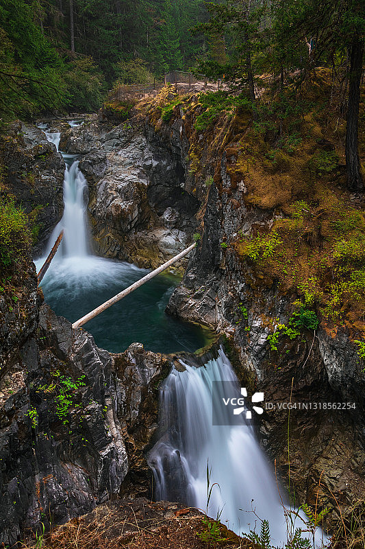 小夸利icum瀑布图片素材