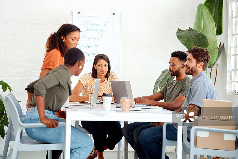 团队合作提高效率和生产力图片素材