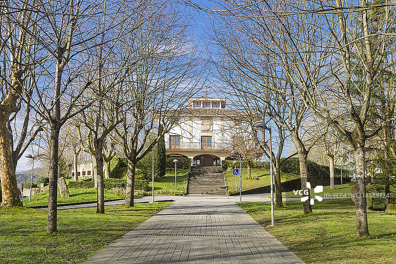 维兹卡亚松迪卡小镇图片素材