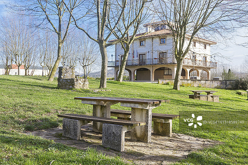 维兹卡亚松迪卡小镇图片素材