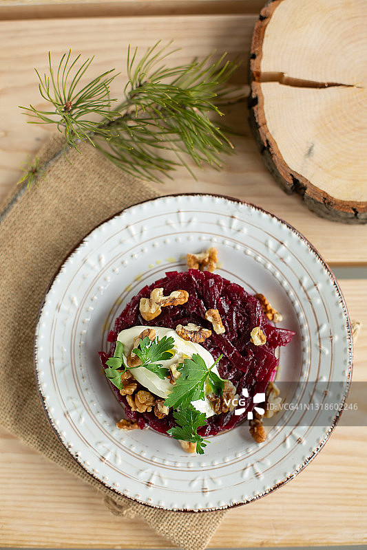 餐厅里准备的美味食物图片素材