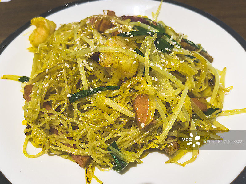 星洲炒饭图片素材