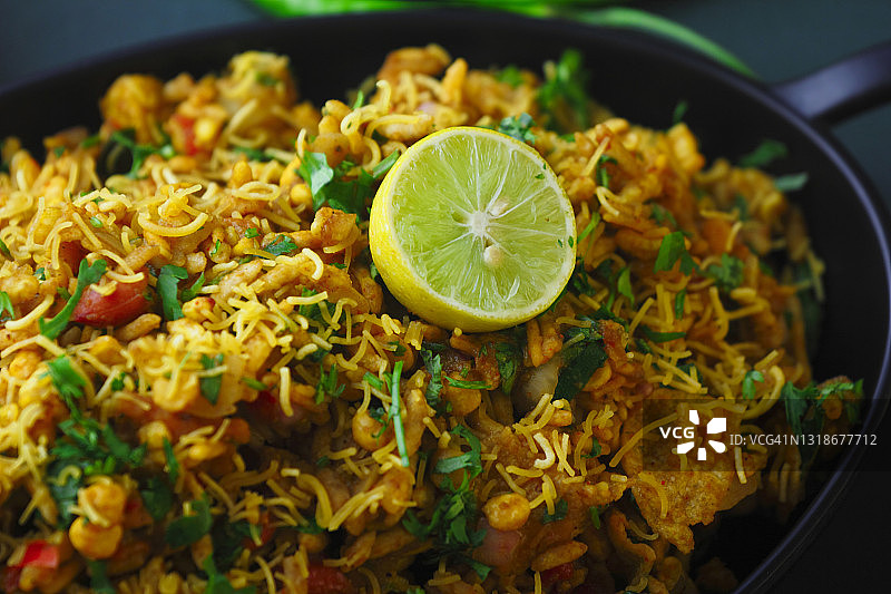 印度特色小吃： बाजार图片素材