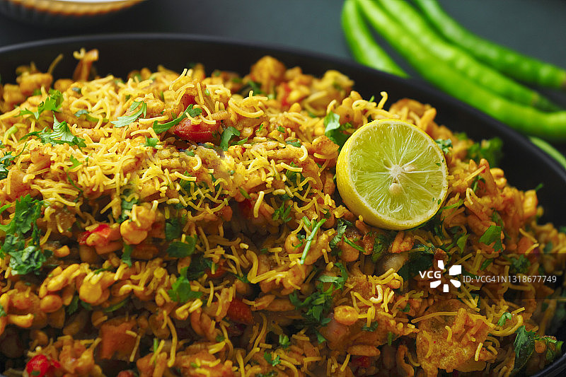 印度特色小吃： बाजार图片素材