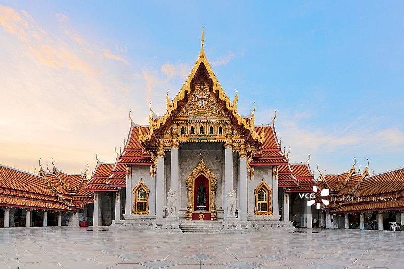 泰国曼谷大理石寺庙图片素材