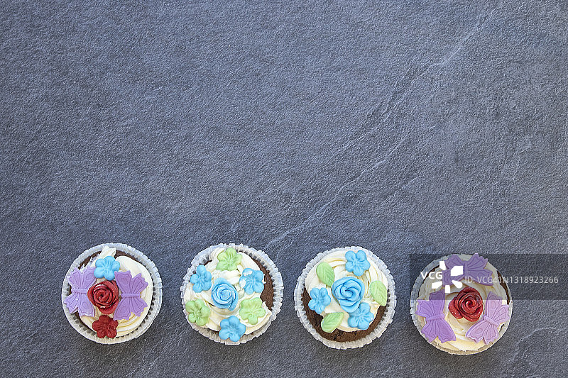 纸杯蛋糕图片素材