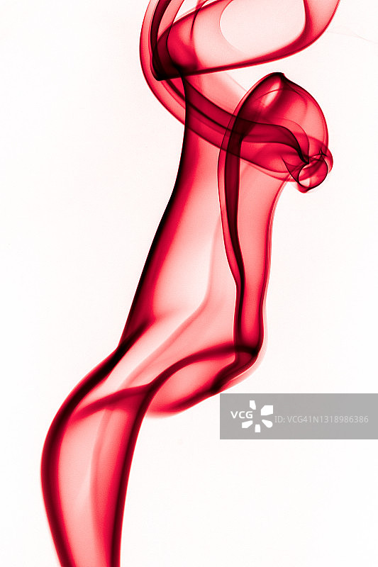 红色烟雾螺旋图片素材