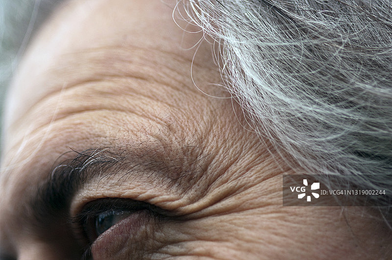 男性眼睛的侧面特写图片素材