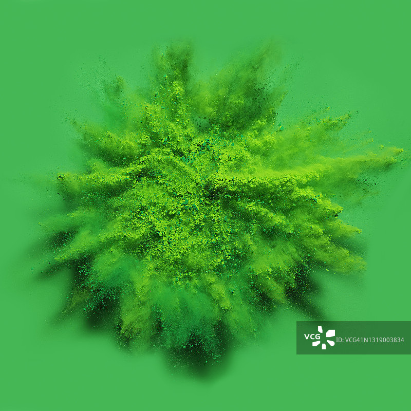 彩色粉末爆炸图片素材