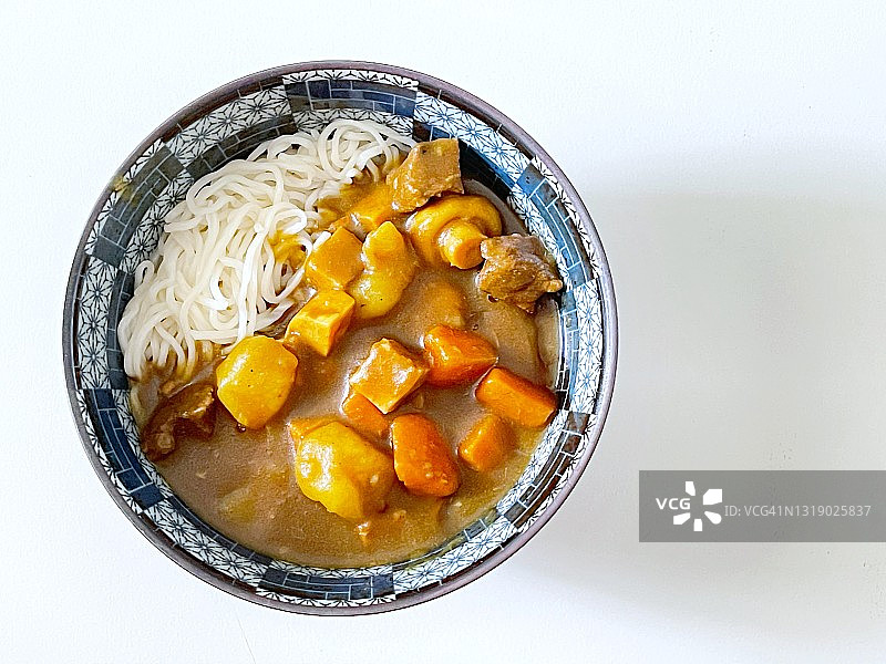 日式中华拉面咖喱图片素材