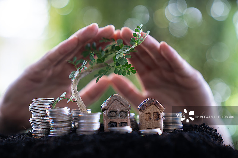 房屋保险概念图片素材