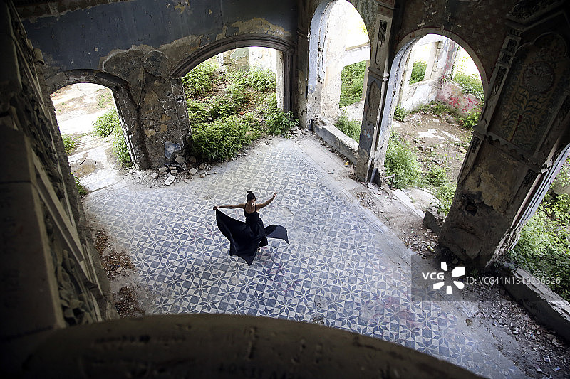 舞厅舞蹈演员图片素材