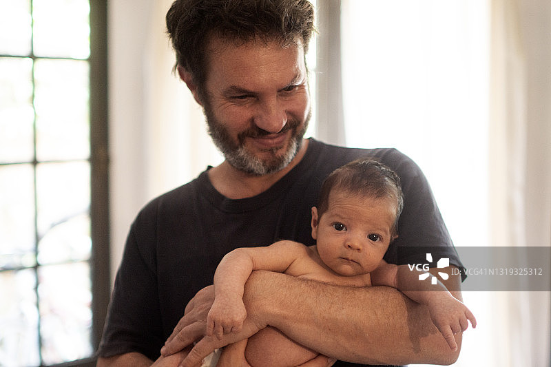 父亲和他的宝宝图片素材