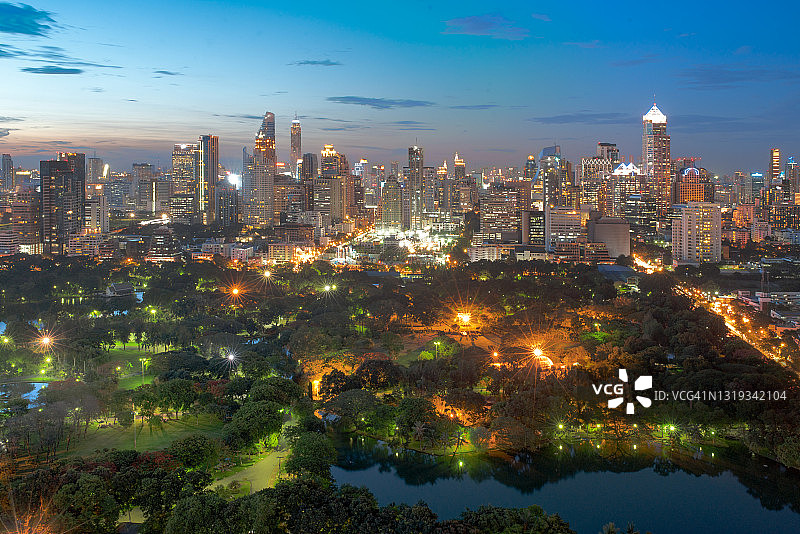 曼谷城市风光图片素材