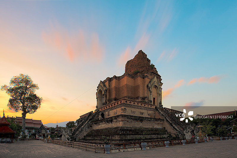 泰国清迈：契迪龙寺图片素材