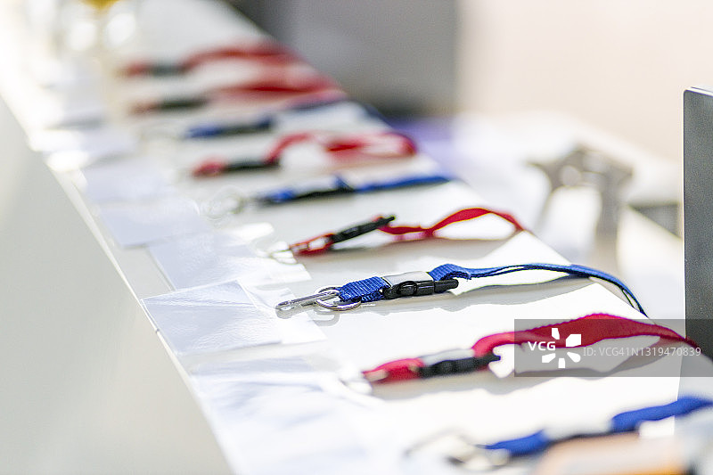 商务会议入场卡，桌面图片素材