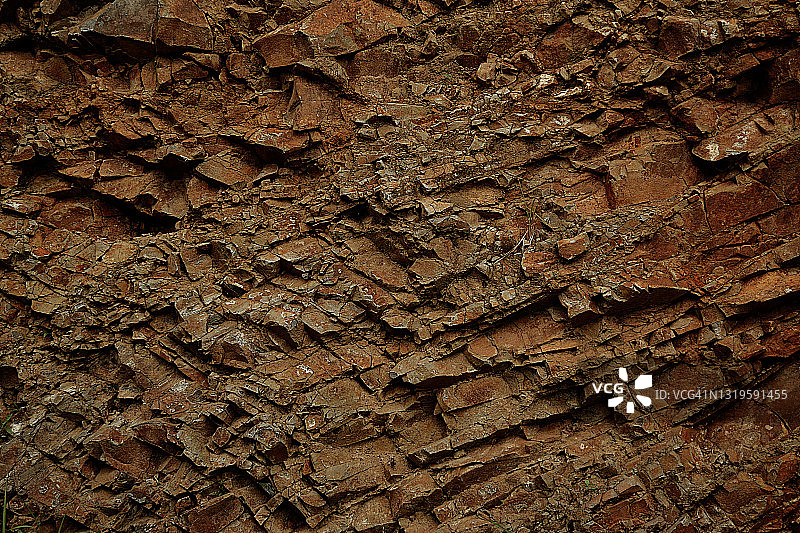 巨型红色石材图案图片素材