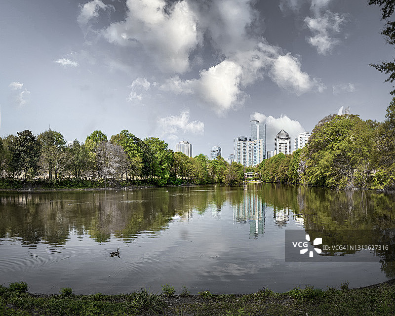 美国佐治亚州亚特兰大城市公园图片素材