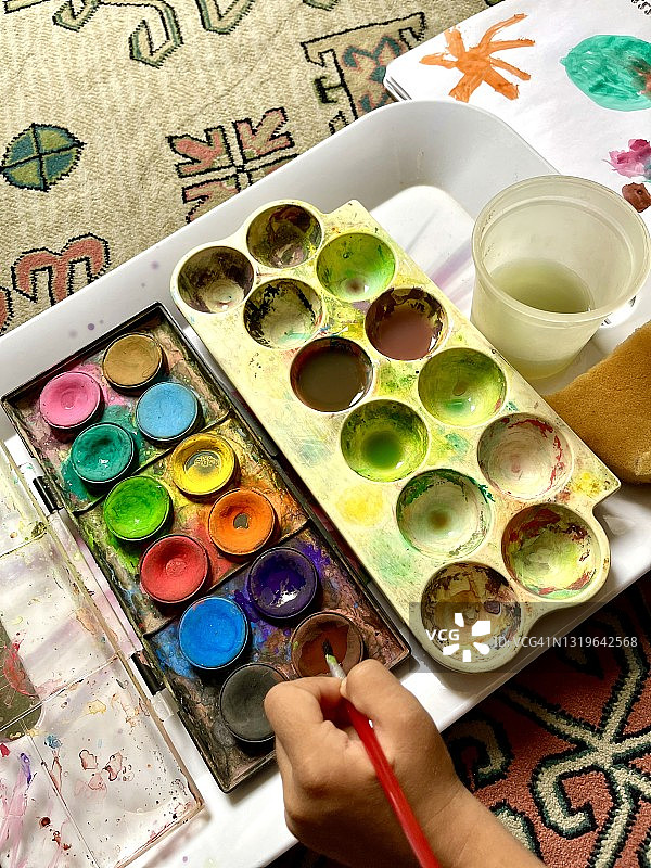 水彩画图片素材