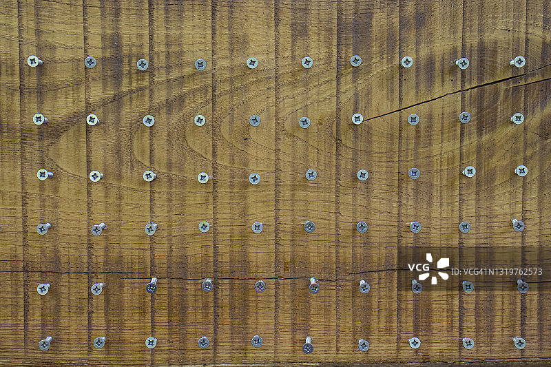 带螺丝的木板图片素材