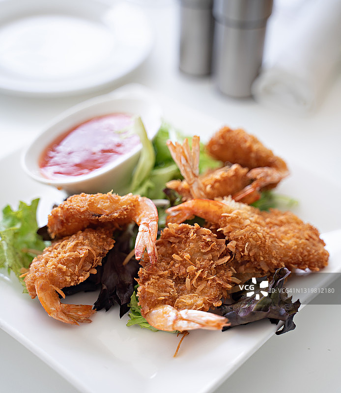 椰香虾图片素材