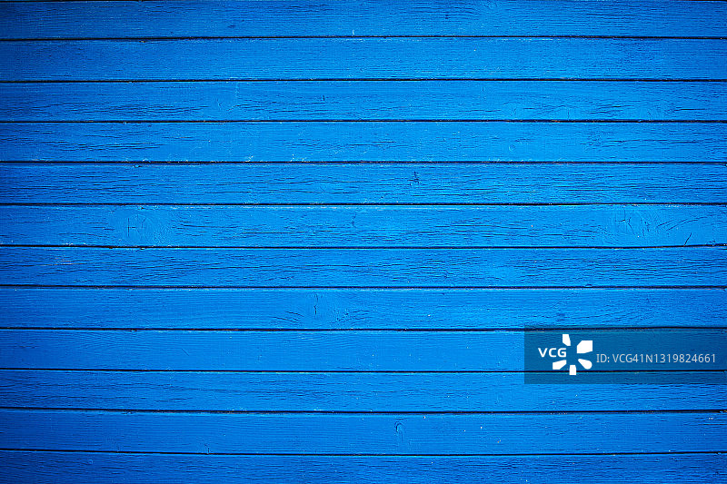 蓝色木纹表面纹理图片素材