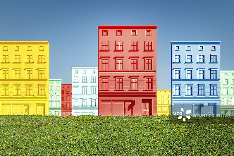 简约的住房概念图片图片素材