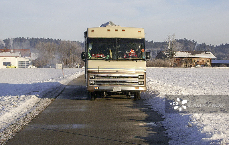 大型露营车图片素材