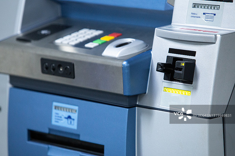 ATM现金提款机图片素材