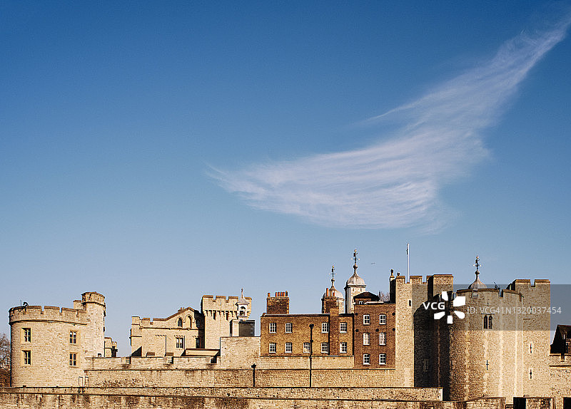 伦敦塔日落景色图片素材